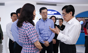 全国人大常委会副委员长，农工党中央主席何维一行调研恒星集团(中国)生物